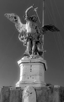 Archangel Michael Draws his Sword