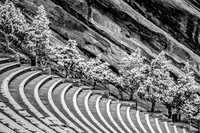 Red Rocks Amphitheatre with Snow