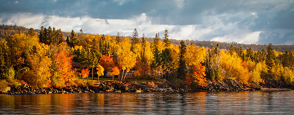 Grand Marias Fall Panorama