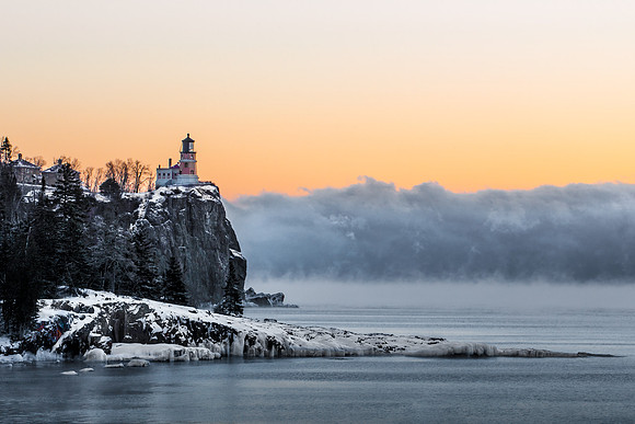 Split Rock Lighthouse-Winter